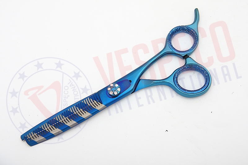 Blue Titanium Coating Scissors